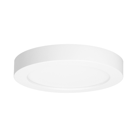 Plafoniera rotunda, 1 x LED, 12 W, IP20, alb opal 