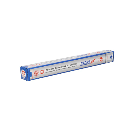 Carota diamantata pentru carotiere Dedra HW4042, G 1/4", 42 x 400 mm