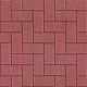 Pavele Elis D1, dreptunghi, rosu, 20 x 10 x 4 cm