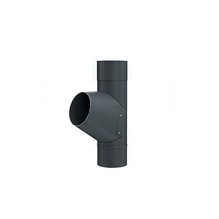 Ramificatie Y burlan, 125/88 mm, gri RAL 7016