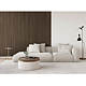Panou decorativ Linea Acustic, 6 lamele, MDF, maro, interior, 265 x 24.5 x 2.2 cm