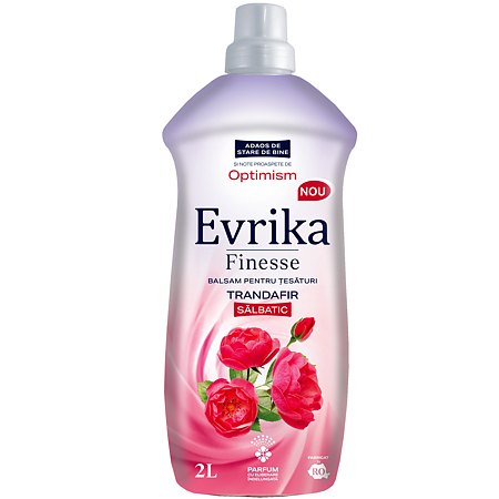 Balsam de rufe Evrika Finesse, Trandafir salbatic, 2 l