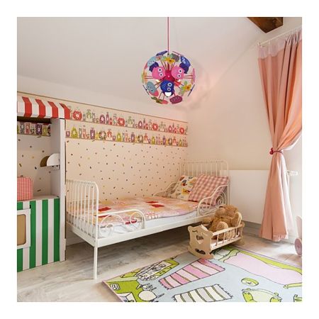 Pendul Birdy 6390, 3 x E14, 40W, 1200 x 420 mm, multicolor