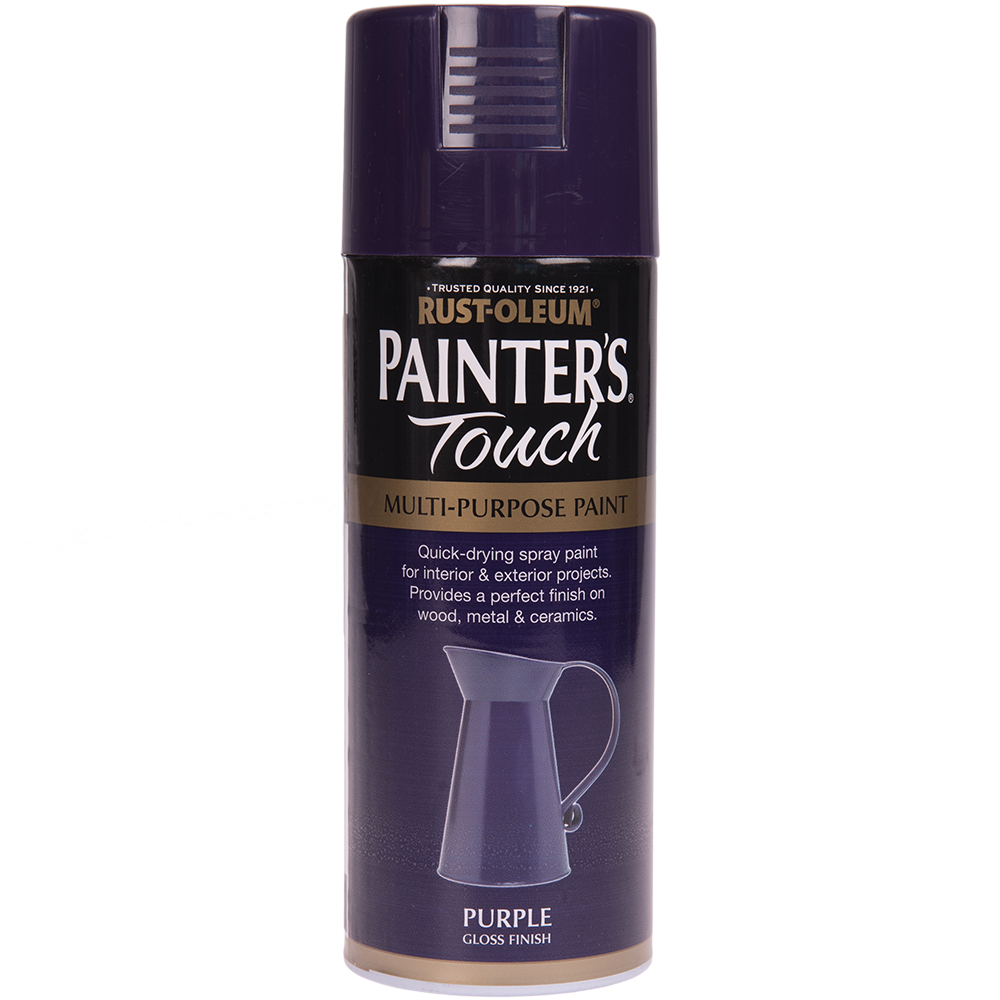 Vopsea spray decorativa Rust-Oleum Painter`s Touchs, violet, lucios, interior/exterior, 400 ml 400