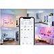Lampa LER RGB inteligenta WiZ Mobile Portabile, 13.5 W, wi-fi/bluetooth, Ip20, alb, 193 x 116 mm Lampa LER RGB inteligenta WiZ Mobile Portabile, 13.5 W, wi-fi/bluetooth, Ip20, alb, 193 x 116 mm
