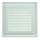 Grila ventilatie Vents, PVC, alb, 154 x 154 mm