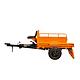 Remorca motocultor Detoolz DZ-M149, otel, 600 kg