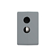 Modul priza USB Tip A Livolo VL-FCUS-1IP, policarbonat, argintiu