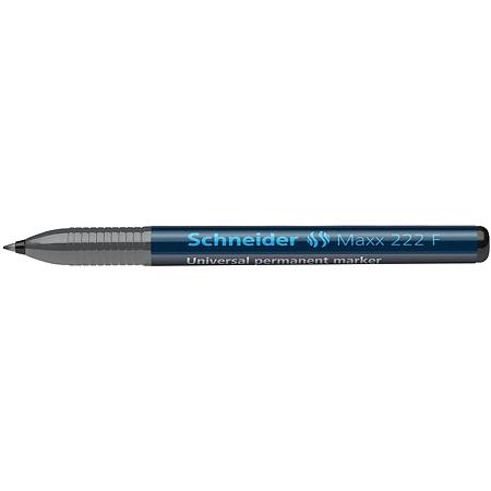 Marker permanent Schneider OHP 222, negru, 0.7 mm