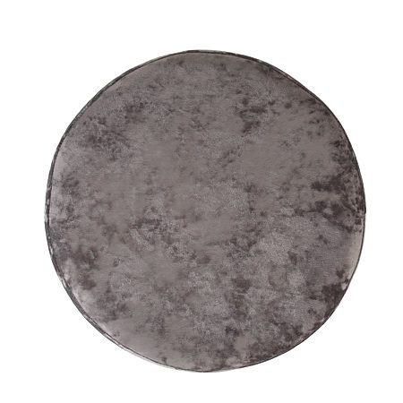 Taburet Ring, inel auriu, catifea gri E30, rotund, 38 x 38 x 40 cm Taburet Ring, inel auriu, catifea gri E30, rotund, 38 x 38 x 40 cm