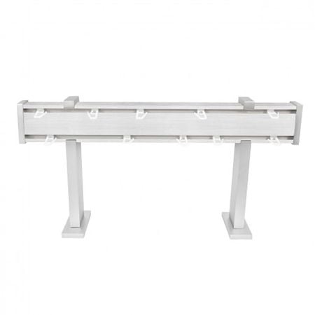 Sina aluminiu, frasin, lungime 250 cm, accesorii incluse