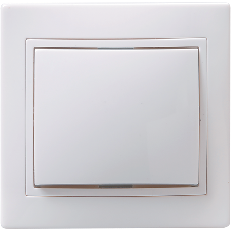Intrerupator 1CL Kvarta, incastrat, 10 A, IP20