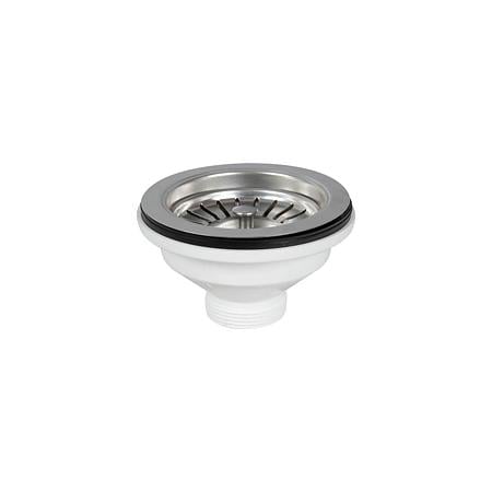 Ventil chiuveta bucatarie Eurociere, inox/compozit, 3 1/2 x 1 1/2 toli