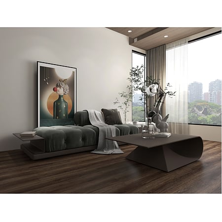 Pardoseala SPC 4+1 mm Eiffel PRF1026-A, rezistent la apa, clasa de trafic 33, click drop-lock i4F, folie izolatoare atasata, decor lemn, 1220 x 180 mm