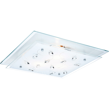 Plafoniera Jasmina, 3 x E27, 40W, 420 x 420 x 85 mm