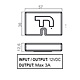 Receptor sensor atingere/miscare, plastic, negru