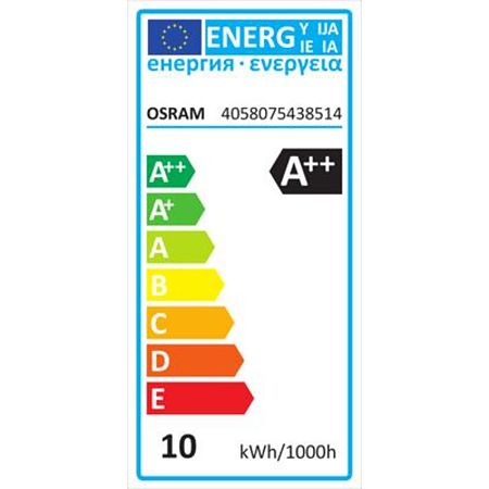 Bec LED Osram Classic A 100, forma standard, E27, 11 W, 1521 lm, lumina calda 2700 K