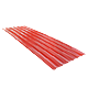 Tigla metalica Durako Riva, rosu, RAL 3011, lucios, grosime 0,45 mm, 2,845 x 1,180 m