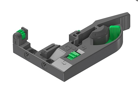 Clema prindere dreapta 3D Dynpro cu pin, plastic