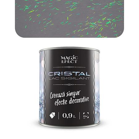 Pachet lac sigilant Magic Efect Cristal, multicolor 01, 1 + 1 gratis, pensula inclusa