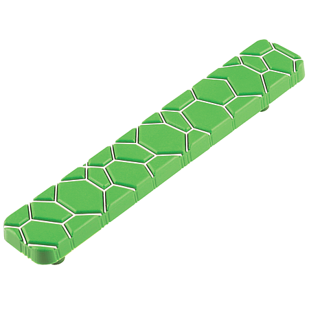 Maner puzzle 8804, silicon, verde/alb, 64 mm