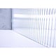 Paravan dus / walk in Sanotechnik Sanoflex L90, sticla securizata, riflata, tratament Easy Clean, grosime 6 mm, fara accesorii, 88–99 × 200 cm