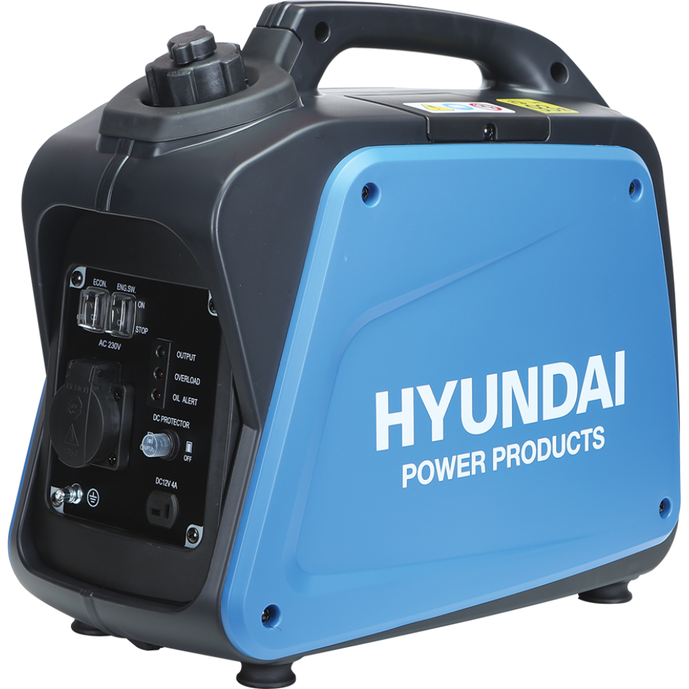 Generator curent electric, Hyundai 1200 XS, 1.2 kW, 230 V, capacitate rezervor 3 l 1/2