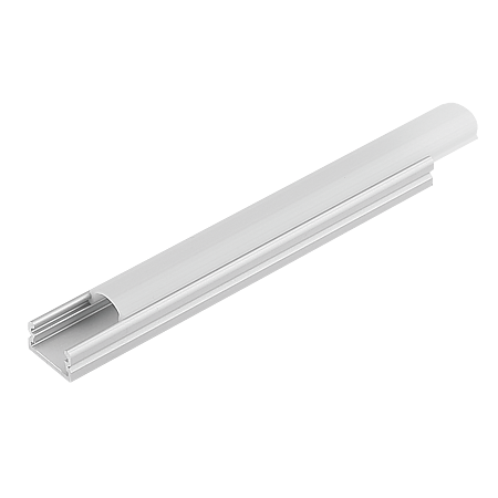 Profil aluminiu LED, alb opac, 3 m
