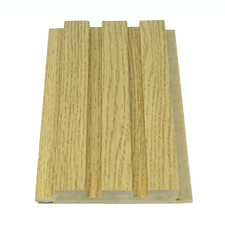 Lambriu MDF cu riflaj, stejar, 12 x 117 x 2800 mm Lambriu MDF cu riflaj, stejar, 12 x 117 x 2800 mm