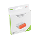 Conector imbinare Wago Push Wire, pentru conductori unifilari, 3 x 2.5 mmp, 10 A, transparent, 30 bucati