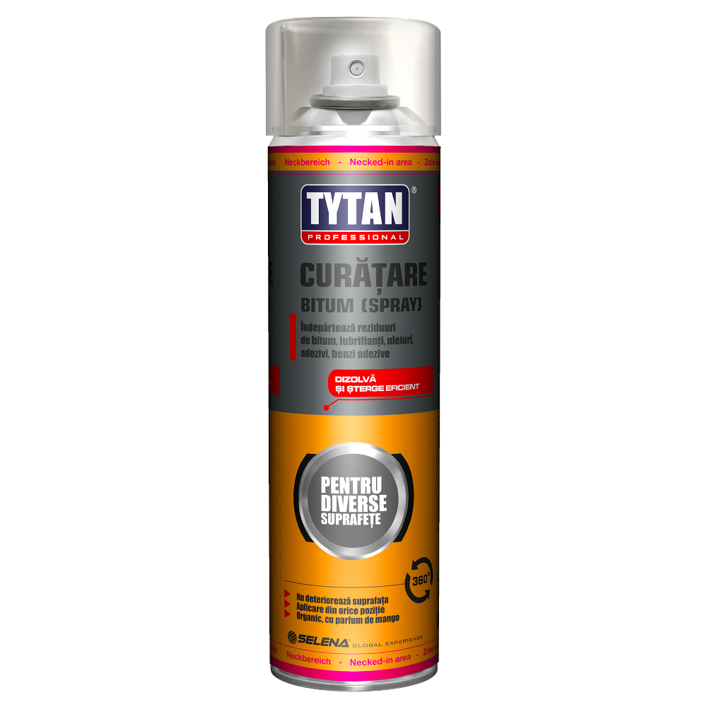 folie geam termopan sa nu se vada in casa Spray curatare bitum si folie termopan Tytan Professional, 400 ml