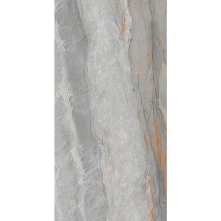 Gresie interior Electra grey, glazurata, rectificata, lucioasa, multicolora, 60 x 120 cm