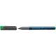 Marker permanent Schneider OHP 222, verde, 0.7 mm