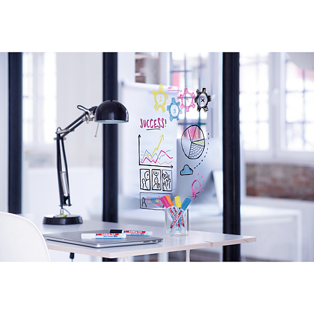 Marker pentru sticla Edding 95, 1.5-3 mm, negru