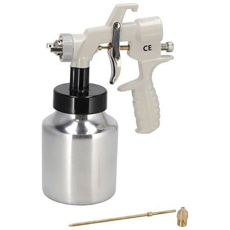 Aparat de vopsit prin pulverizare Dedra DED7413, 600 W, 550-650ml/min, rezervor 1 l, 3.3 kg