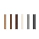 Panou decorativ riflaj Linerio M-Line, spuma polimerica, negru stejar, 2650 x 122 x 12 mm