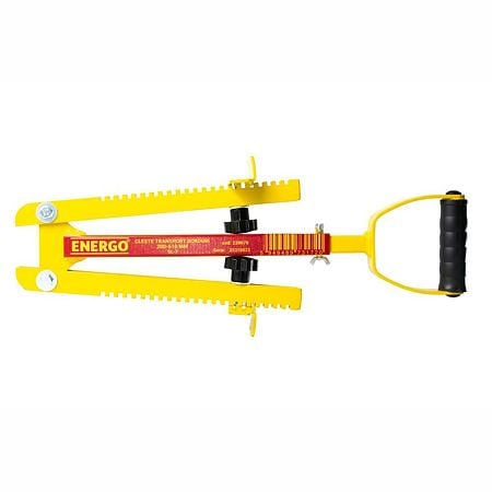 Cleste transport borduri Energo SL-T, otel, galben, lungime 520 mm