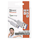 Cablu USB Emos 2.0 A/M-C/M, alb, 1.5 m