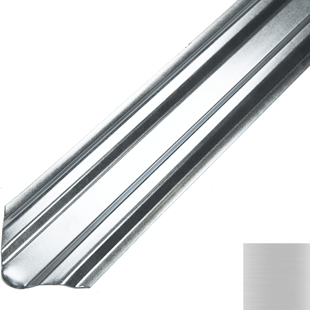 Sipca metalica gard, otel galvanizat, zincat, gri, lucios, 0.45 mm, 1200 x 92 mm, 10 bucati