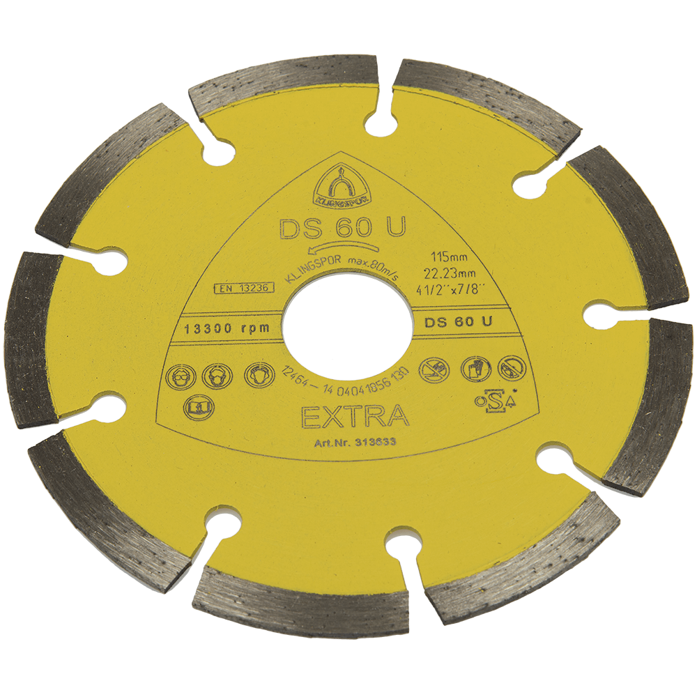 Disc diamantat beton Klingspor 115 X 22.3 mm