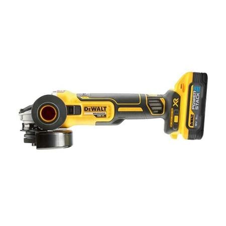 Polizor unghiular DeWalt DCG405H2T cu acumulator Powerstack, 18 V, 125 mm, 9000 rpm