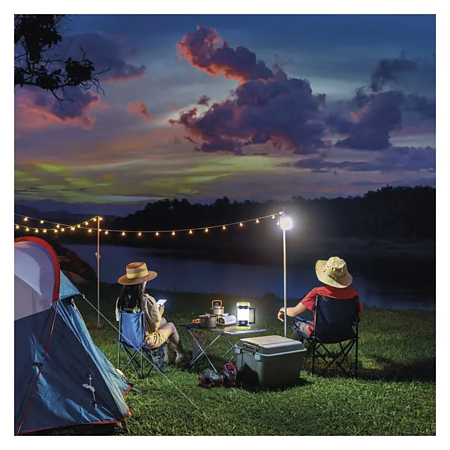 Lanterna LED reincarcabila 2313, 350 lm, 4000 mAh, 7 moduri de iluminare