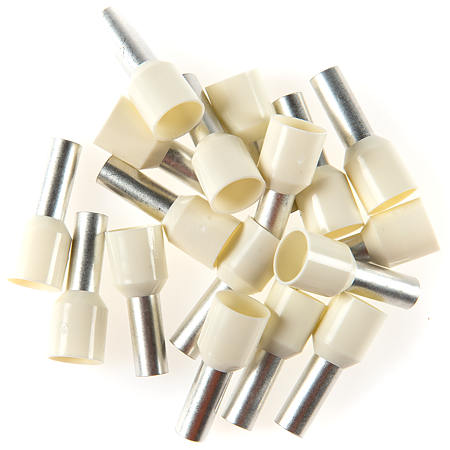 Pin terminal Comtec, 10 mmp, cupru stanat, izolat, 100 bucati
