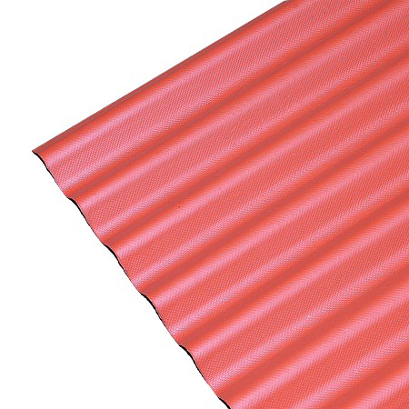 Placa bituminoasa ondulata rosu 0,84 x 2 m (11) NC