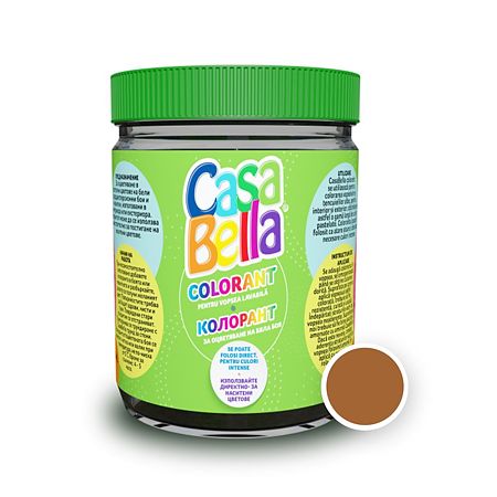 Colorant vopsea lavabila Casabella, maro, 200 ml