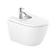 Bideu suspendat Roca Ona, portelan, alb, 36 x 53 x 29 cm