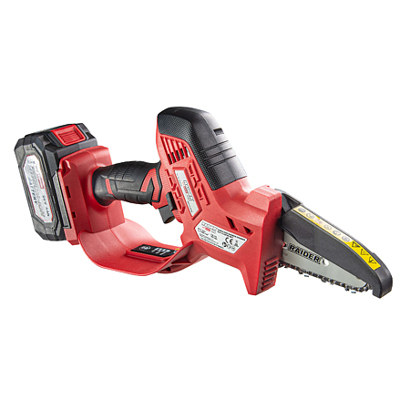 Fierastrau electric de gradina Raider RDP-CLGP20, 100 mm, SDS, 1/4", 1.1 mm, 4 Ah