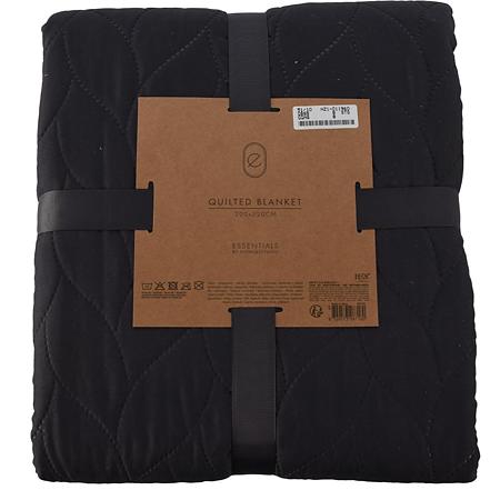 Cuvertura Quilt, polyester, atracit, 200 x 220 cm