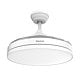 Ventilator de tavan Taurus Fresko, 40 W, lampa LED, plastic, alb, diametru 107 cm