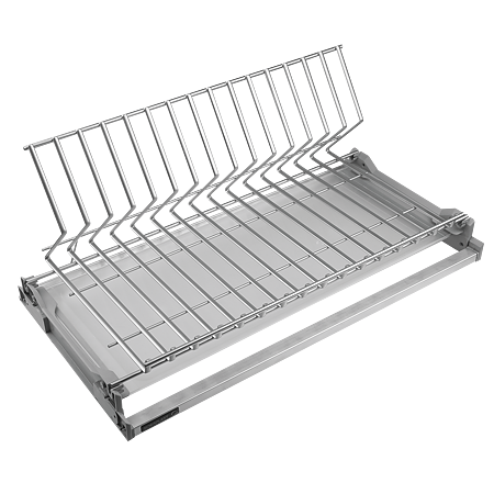 Scurgator vase Siderplast Combi, otel, argintiu, 450 mm